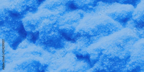Seamless Infinite Blue Slush Pattern, Generative AI photo