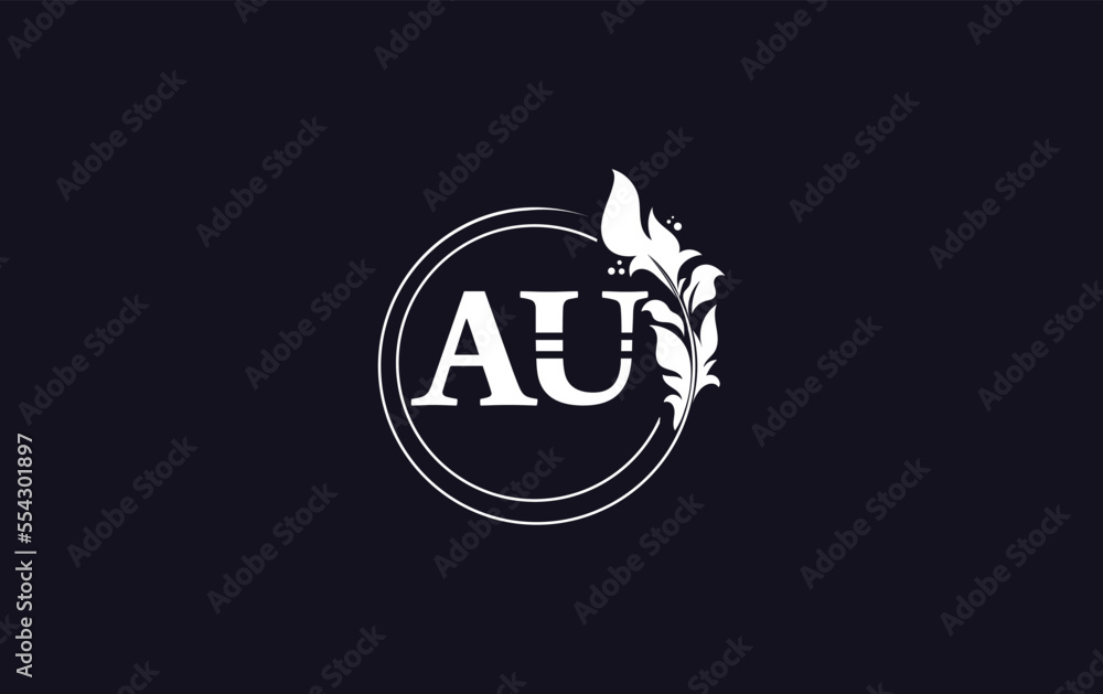 Golden leaf and circle logo design vector. Golden beauty logo and business symbol vector design Golden leaf and circle logo design vector. Golden beauty logo and business symbol vector design