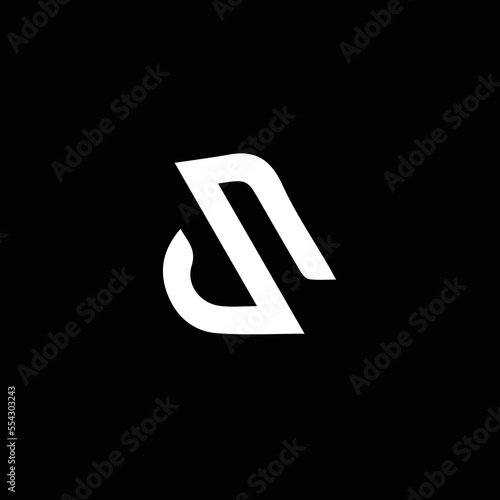 CN DN Logo Design, Creative Minimal Letter DN CN Monogram