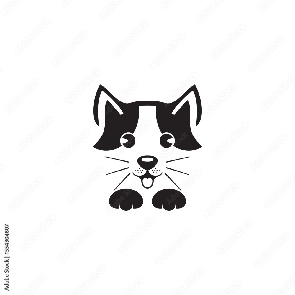 Fototapeta premium pet care logo