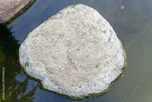 Canvas Print stones in water
