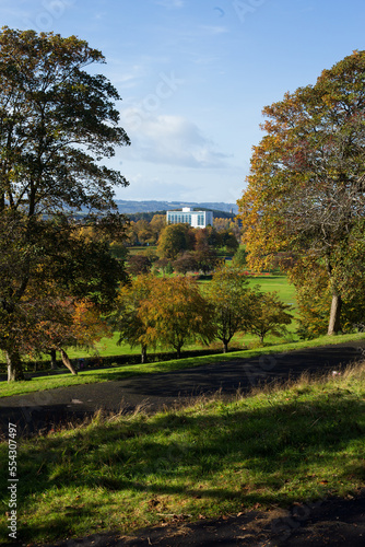 Autumn in the city park