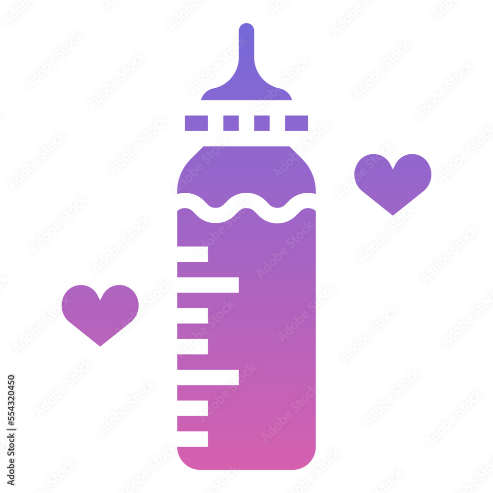 FEEDING BOTTLE,infant,bottle,milk,baby bottle,Gradient,icon FEEDING BOTTLE,infant,bottle,milk,baby bottle,Gradient,icon