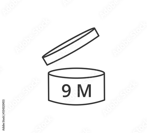 Period After Opening icon, nine months. 