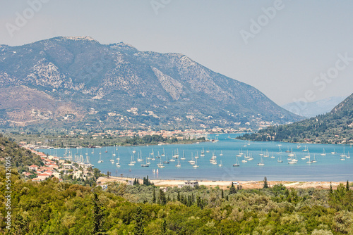 Vlycho in Lefkada, Greece © costas1962