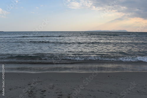 sunset at the beach