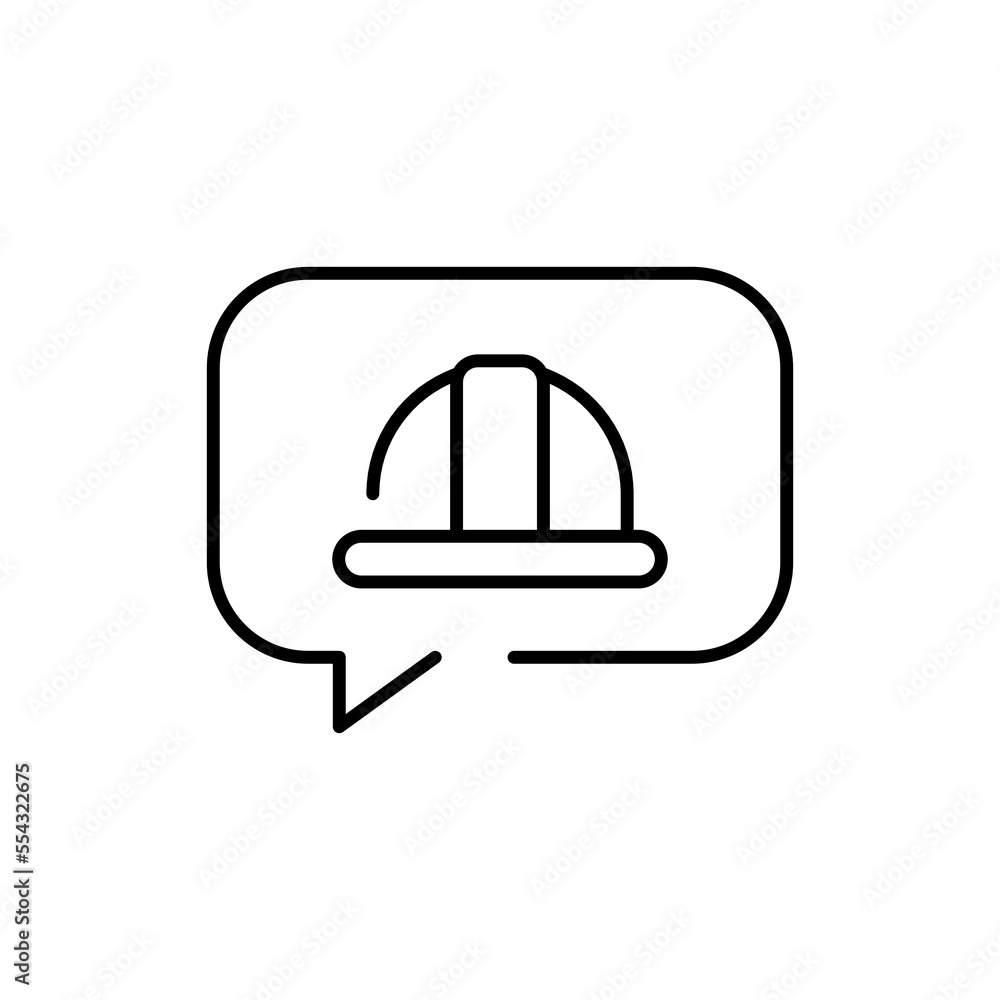 Fototapeta premium Technical error color line icon. Website banner.