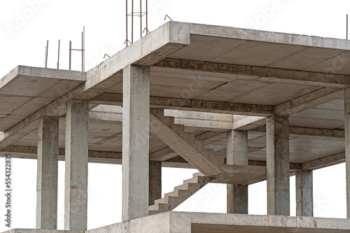 Construction of a multi-storey concrete monolithic building