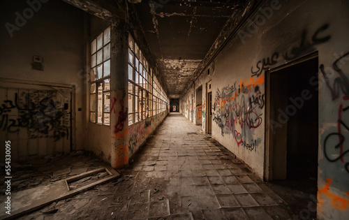 old abandoned factory