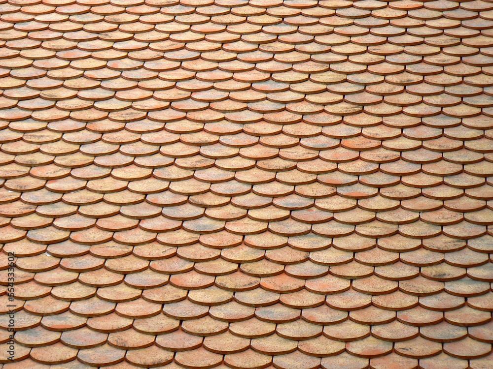 Traditional clay roof tiles for construction Traditional clay roof tiles for construction