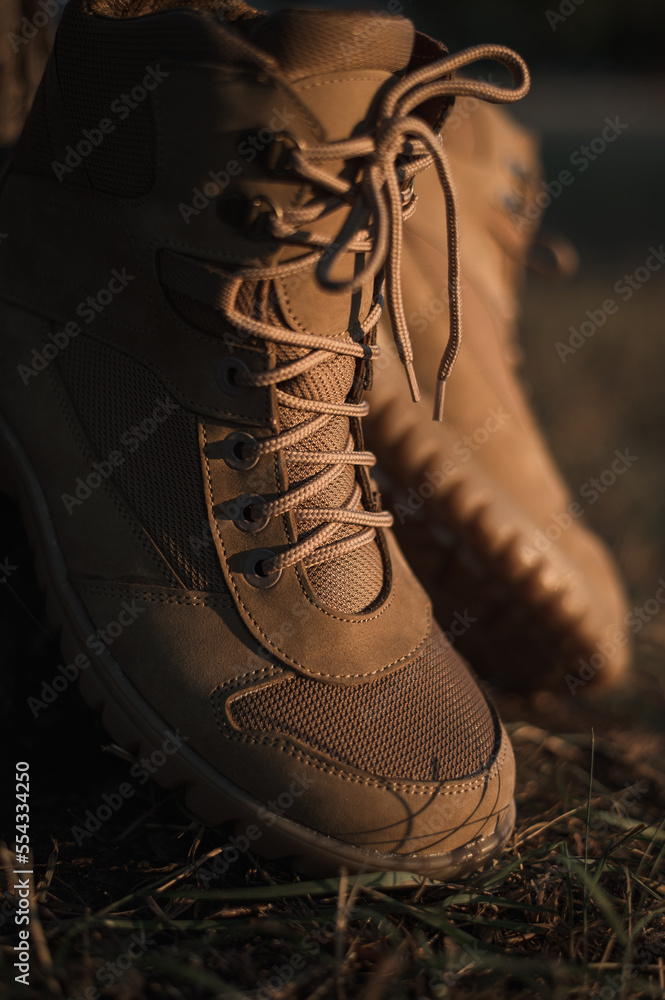 titan sneakers military