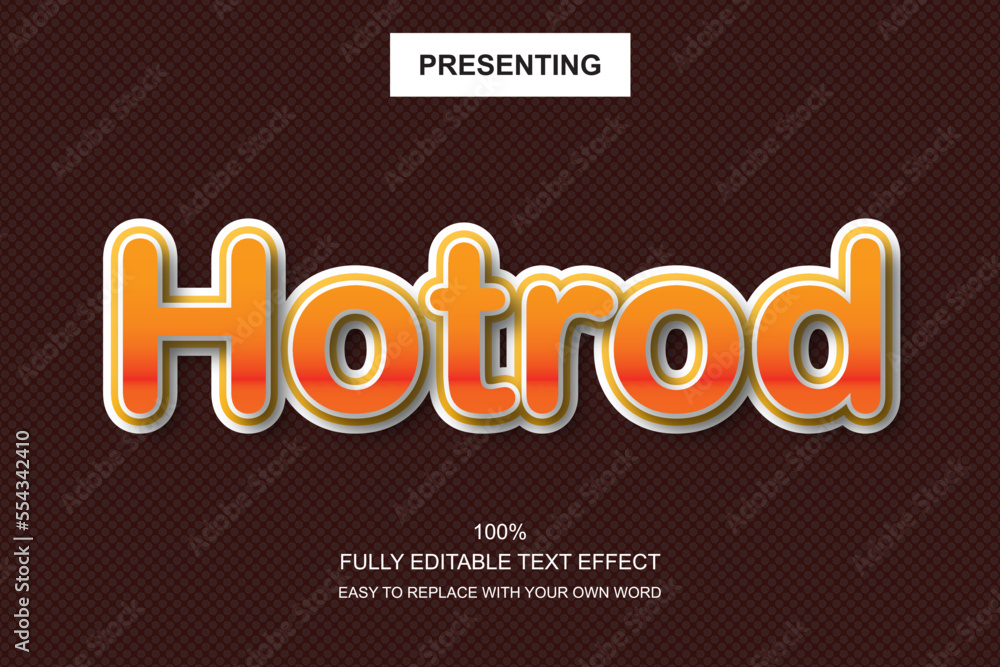 Special font editable adobe illustrator text effect. 100 editable text