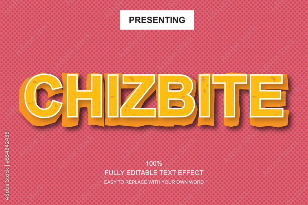 Special font editable adobe illustrator text effect. 100 editable text