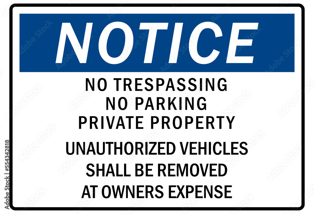 Parking-no parking sign no trespassing no parking private property Parking-no parking sign no trespassing no parking private property