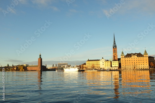 Stockholm city Hall and Gamla Stan (Old Town)