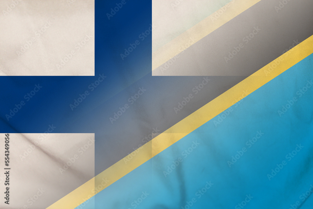 Finland and Tanzania official flag transborder relations TZA FIN Finland and Tanzania official flag transborder relations TZA FIN