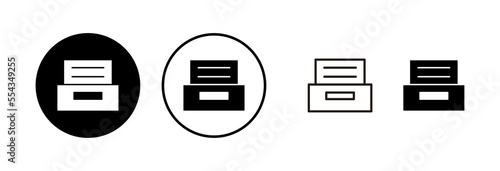 Archive folders icon vector illustration. Document vector icon. Archive storage icon.