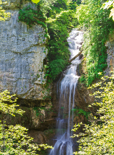 the spring period of the year, the panorama of the mountainous terrain, the best time for walking in nature.