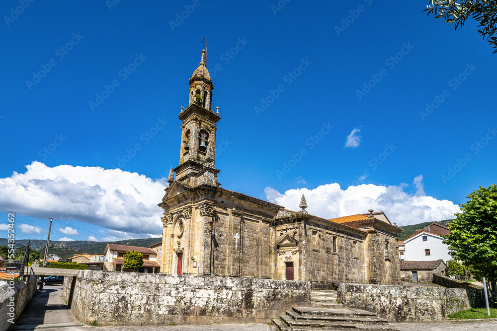 Igrexa de Santa Columba de Carnota, church in Carnota, Galicia, Spain