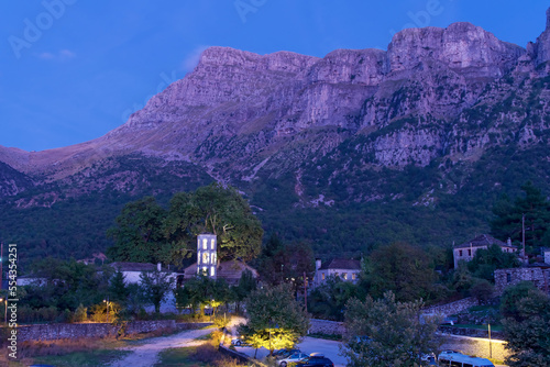 Griechenland - Zagori - Megalo Papigo - Nachtaufnahme photo