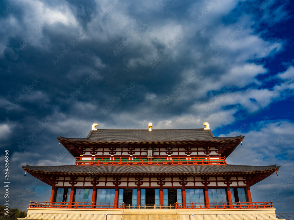 平城宮の大極殿 Stock Photo Adobe Stock
