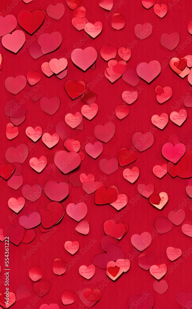 red hearts background red hearts background