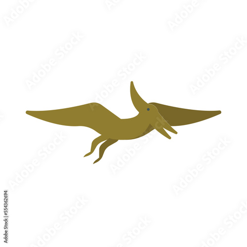 Vector drawn baby dinosaur illustrated Cartoon