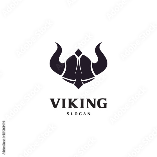 viking helmet logo design
