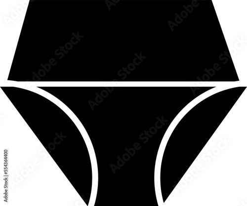 Underwear icon. Pants Panties sign. vector illustration on white background..eps