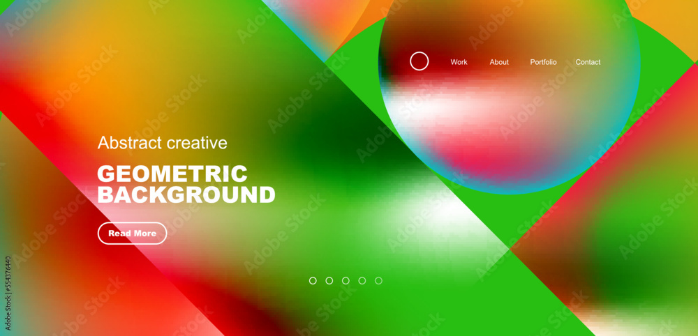 Abstract circles and round elements geometric background. Vector illustration for wallpaper, banner, background, leaflet, catalog, cover, flyer Abstract circles and round elements geometric background. Vector illustration for wallpaper, banner, background, leaflet, catalog, cover, flyer