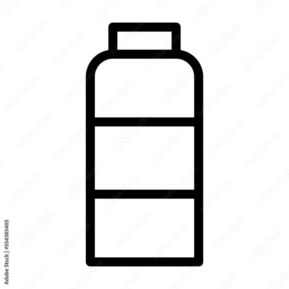 Bottle Icon Line Style Bottle Icon Line Style