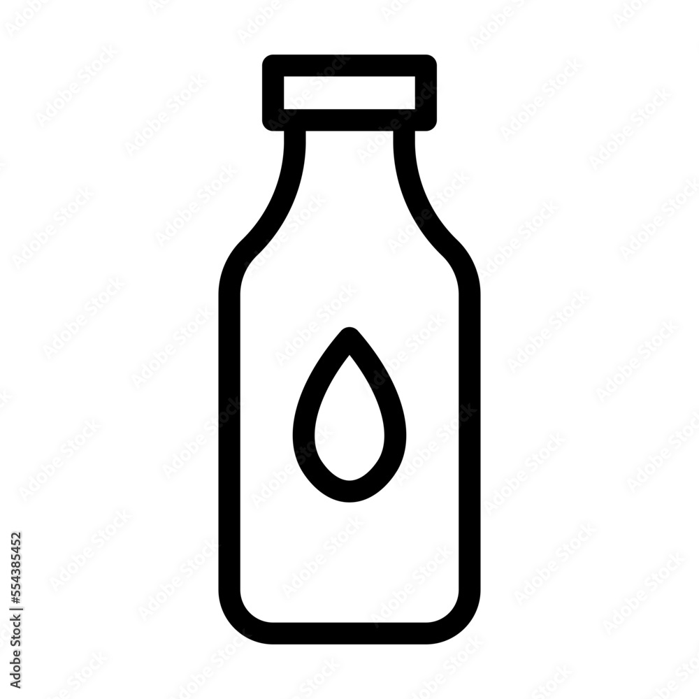 Bottle Icon Line Style Bottle Icon Line Style