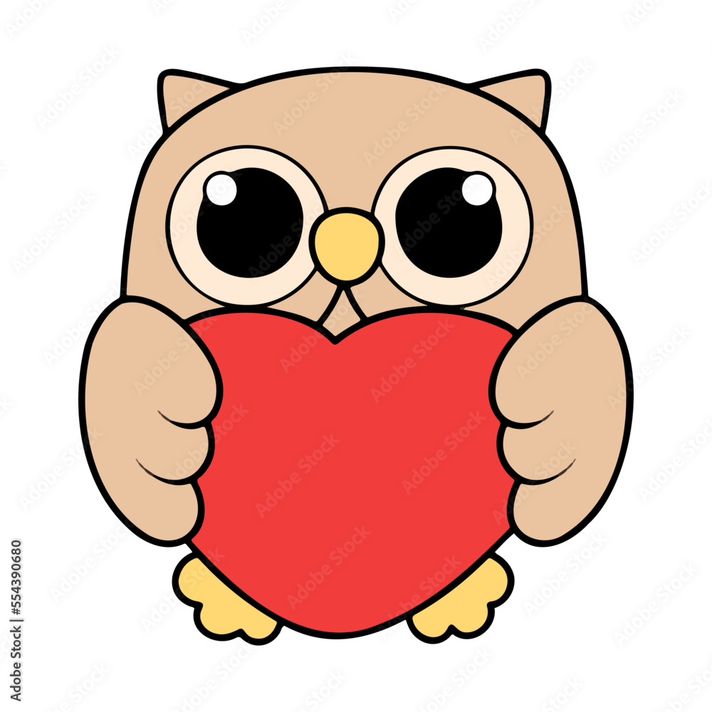 valentine owl