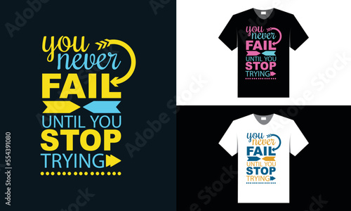 best typography t shirt design for inspiration. faith, trust in yourself.