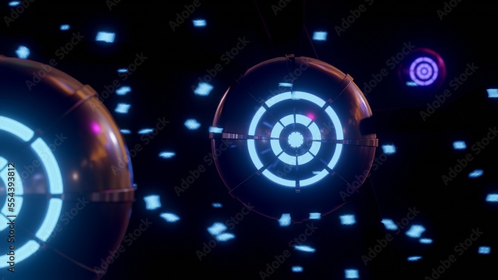 ball of the future, technology, (background)