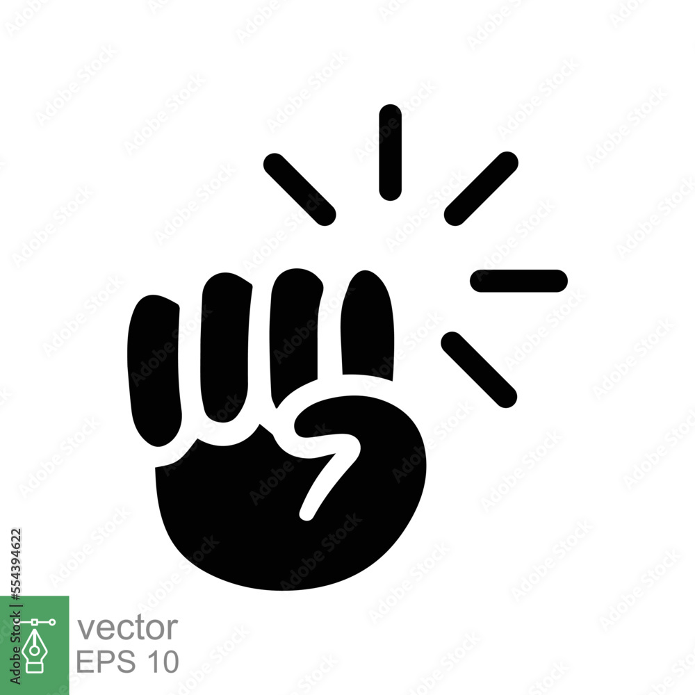 Hand knocking icon. Simple solid style. Hand punch gesture, people, man arm, knuckle, knocker, glyph, flat sign, hit symbol. Vector illustration isolated on white background. EPS 10. Hand knocking icon. Simple solid style. Hand punch gesture, people, man arm, knuckle, knocker, glyph, flat sign, hit symbol. Vector illustration isolated on white background. EPS 10.