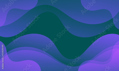 Fototapeta Naklejka Na Ścianę i Meble -  Vector abstract wave line colorful landing page flat background vector design