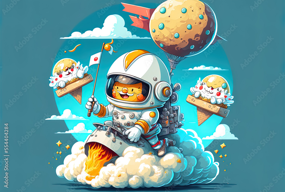 Cartoon Mascot That Is Adorable A Lovely Depiction Of Fried Eggs As