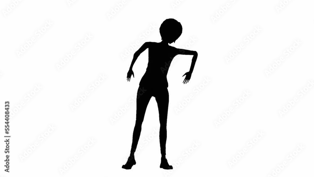 a white 3D background with a black silhouette of a person. a white 3D background with a black silhouette of a person.