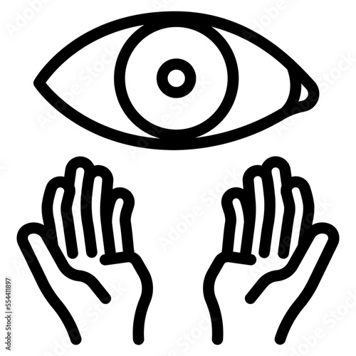 eye line icon