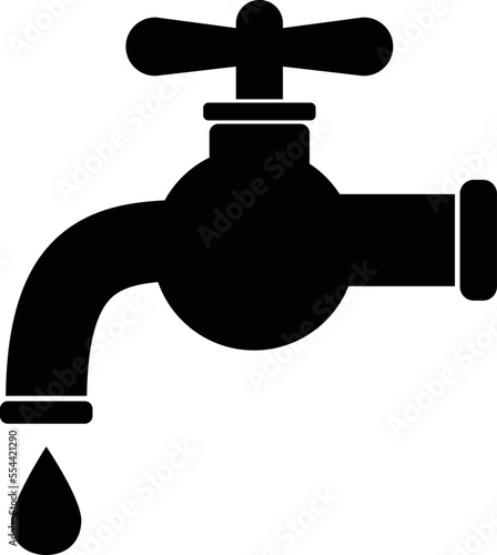 これは水道のアイコンのイラストです。