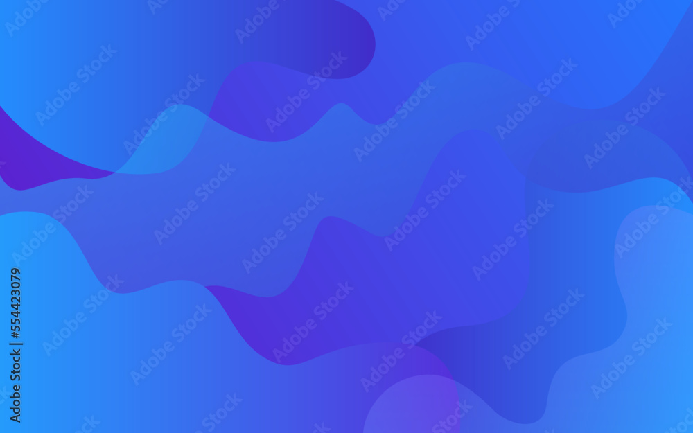 Fototapeta premium Vector abstract wave line colorful landing page flat background vector design