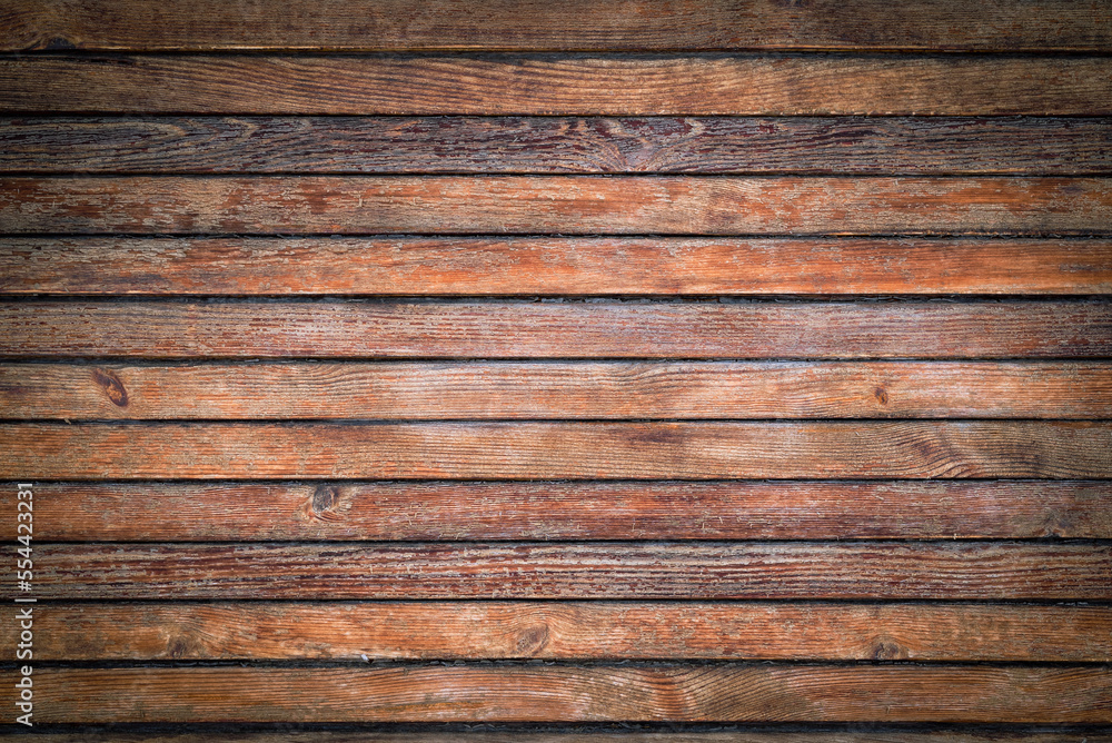 Obraz premium Old painted wood textured background.