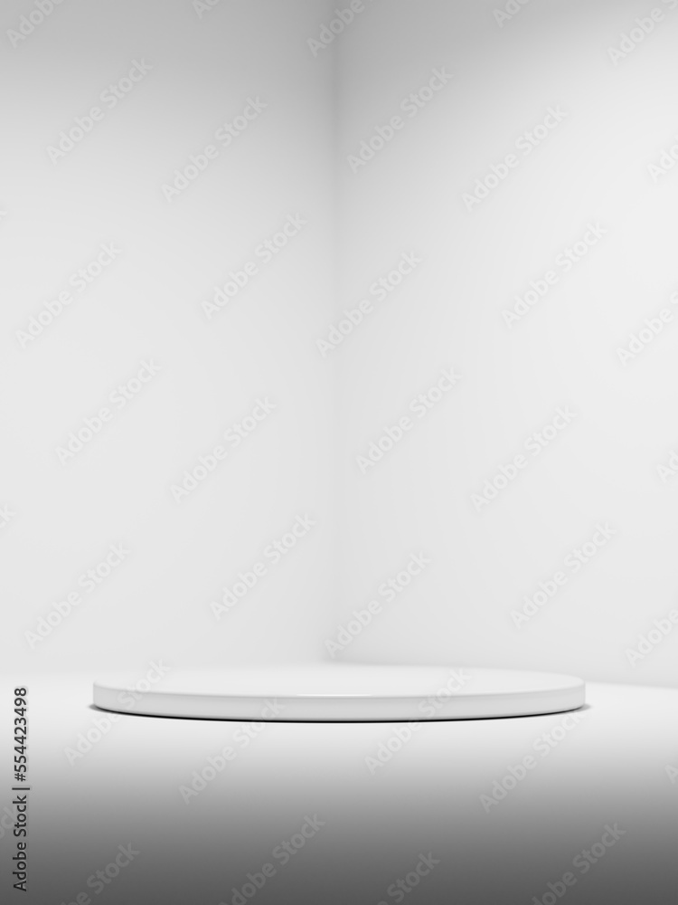 3d ceramic display podium isolated on white background. 3d rendering of abstract presentation for product advertising. 3d minimal illustration. 3d ceramic display podium isolated on white background. 3d rendering of abstract presentation for product advertising. 3d minimal illustration.