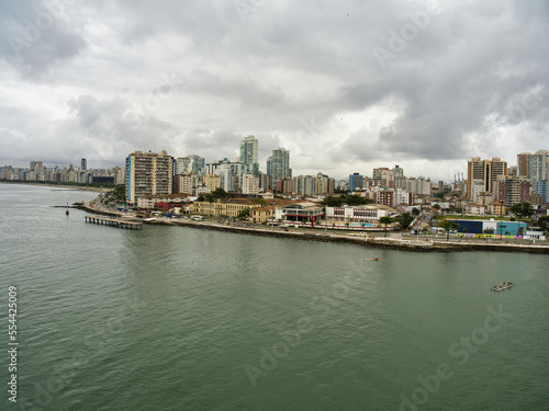 the harbor of santos in brasil ,south america © manola72
