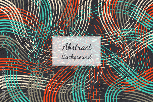 Creative minimalist hand painted. abstract art background. grunge sporty brush stroke pattern style.