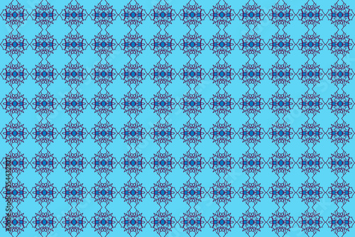 abstract pattern on a blue background 