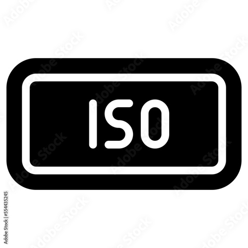 iso glyph icon