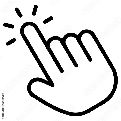 click line icon