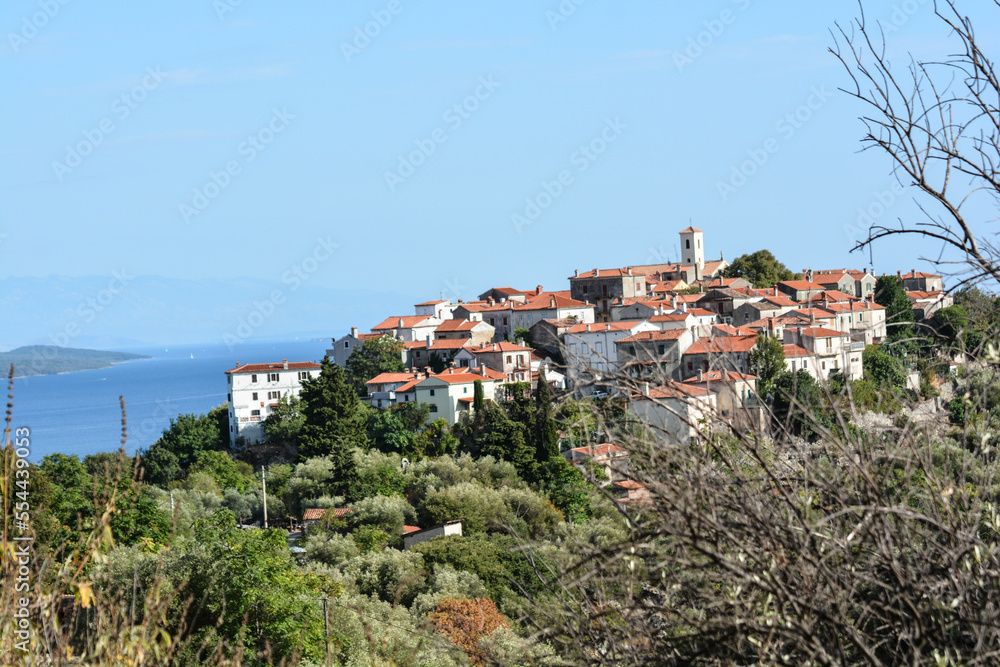 Obraz premium localita beli isola di Cres Croazia